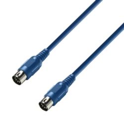 Adam Hall Cables K3 MIDI 0075 BLU