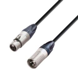 Adam Hall Cables 5 STAR MMF 0150 - Kabel mikrofonowy Neutrik XLR żeńskie – XLR męskie, 1,5 m