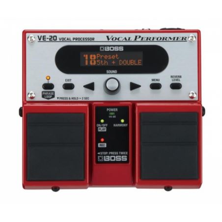 Boss VE-20 procesor, harmonizer wokalowy