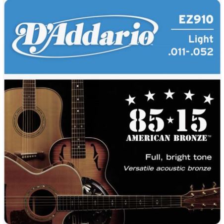 D Addario EZ 910 struny do gitary akustycznej