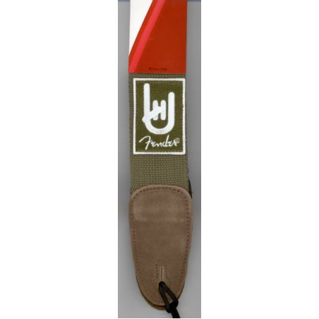 Fender Patchworks ROCK ON pasek gitarowy