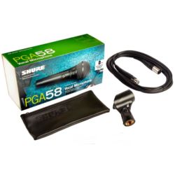 Shure PGA58-XLR-E wokalny mikrofon dynamiczny