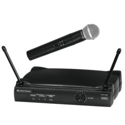 Omnitronic VHF-250 Wireless mic set 214 system