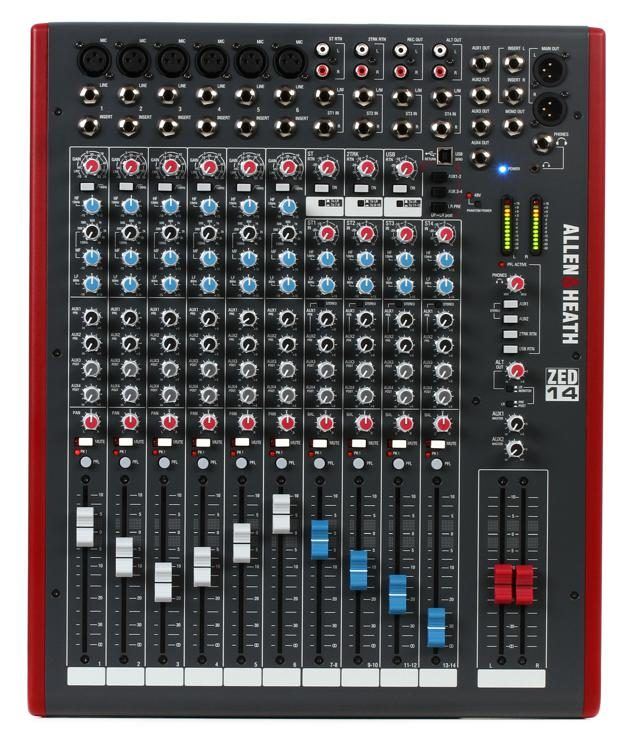 Allen & Heath ZED14 - Mikser z interfejsem USB