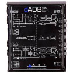 ART. DADB Dwukanałowy, aktywny DI-Box