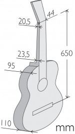 Alhambra A-1 A B gitara akustyczna