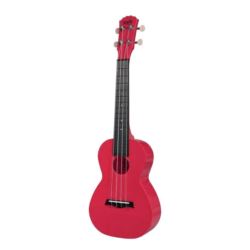 Korala PUC-20-RD ukulele koncertowe, kolor red