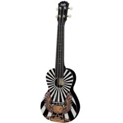 Korala PUC-30-002 ukulele koncertowe Skull Eagle