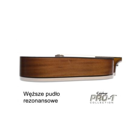 Epiphone PRO-1 TL gitara akustyczna, Trans Blue