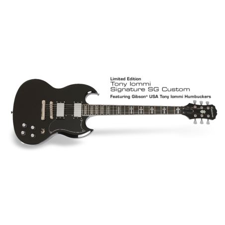 Epiphone Ltd Ed Tony Iommi signature SG Custom