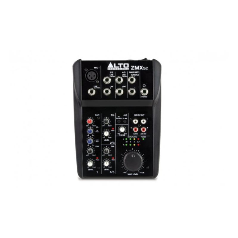 Alto ZMX 52 mikser audio 5-kanałowy