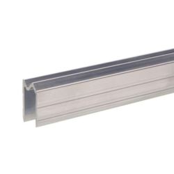 Adam Hall Hardware 6100 - Aluminiowy, hybrydowy profil zamykający do materiału o grubości 13 mm