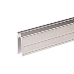 Adam Hall Hardware 6202 - Aluminiowy, hybrydowy profil zamykający do materiału o grubości 7 mm