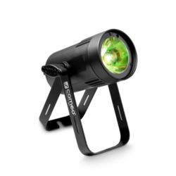 Cameo Q-SPOT 15 RGBW - Kompaktowa lampa PAR LED RGBW typu Spot 15 W w czarnym kolorze