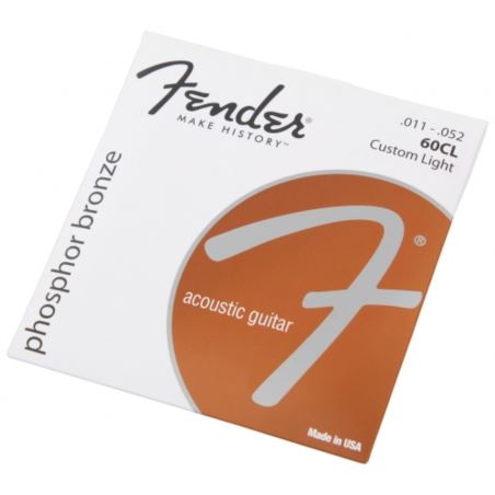Fender 60CL PB struny do gitary akustycznej 11-52