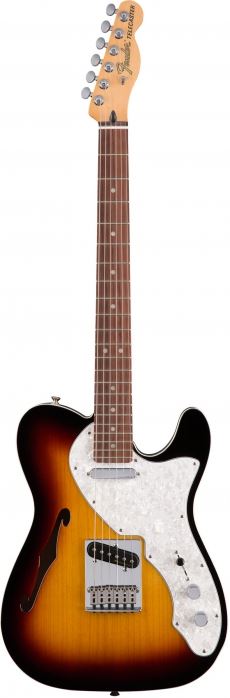 Fender Deluxe Telecaster Thinline RW 3TSB 3 Color
