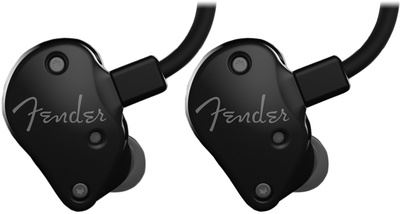 Fender FXA5 Pro IEM Black słuchawki douszne czarne