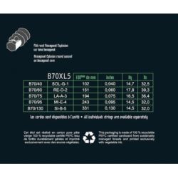 SAVAREZ SA B70 XL5 komplet strun do basu elektrycz