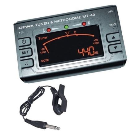 GEWApure Tuner/metronom MT-40