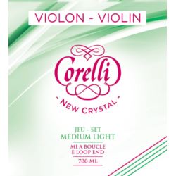 Corelli struny skrzypcowe Crystal 630115