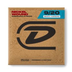 Dunlop Americana - DJN0920 - Nickel Wound, Banjo S