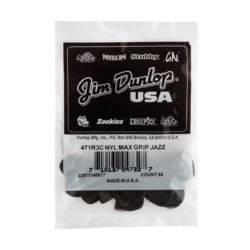 Dunlop Carbon Fiber Max Grip Jazz III Picks, Refil
