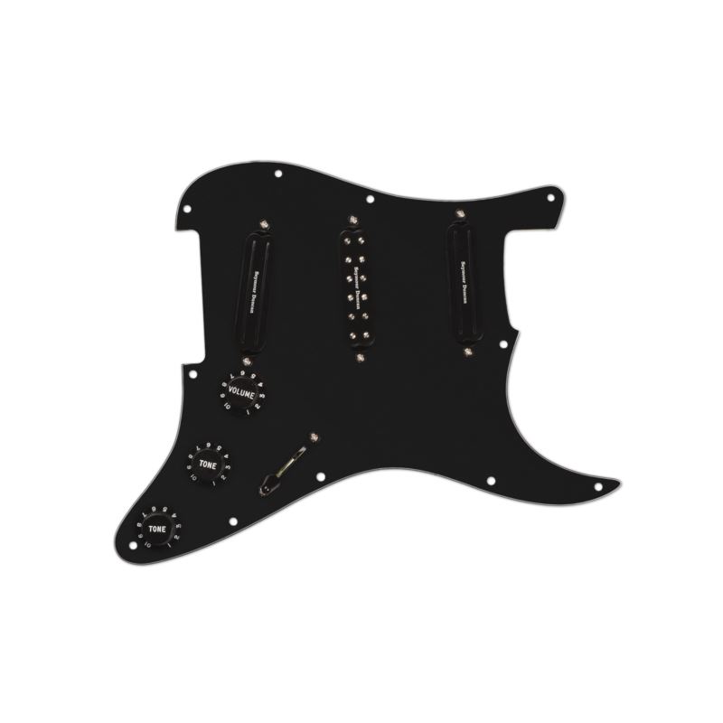 Seymour Duncan Dave Murray Loaded Pickguard, Black