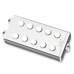 MEC Passive MM-Style Bass Pickup, Metal Cover, 5-S