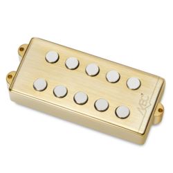 MEC Passive MM-Style Bass Pickup, Metal Cover, 5-S