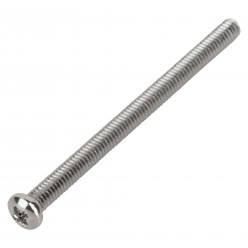 Framus & Warwick - Screw for Pickup Mounting, M2,5 x 35 mm, 4 mm Head, Chrome