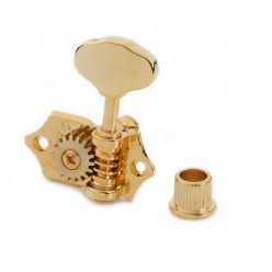 Framus Legacy Series - Grover Open Gear Machine Head, Treble Side (right) - Gold