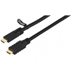 Monacor HDMC-2500R/SW Kabel połączeniowy HDMI™ High-Speed, 25m