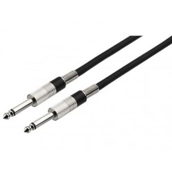 Monacor MSC-600/SW Kabel głośnikowy, 6m, wtyki 6.3mm