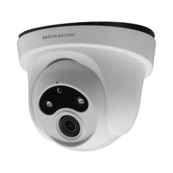 Monacor INC-2036DF PROJECT Line: Kolorowa kamera sieciowa, kopułowa, 2 megapiksele