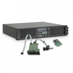 Ram Audio W 6000 DSP AES - Końcówka mocy PA 2 x 3025 W, 2 Ω, z modułem DSP i cyfrowym wejściem AES/EBU