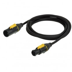 Neutrik 90477 Power Cable Neutrik powerCON TRUE1 male/female 3 x 1.5 mm²