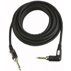 DAP FL1810 FL18 - Stage Guitar Cable straight Ø 6 mm to 90°