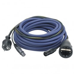 DAP FP0910 FP09 - Schuko/XLR F - Schuko/XLR M - Audio / Power