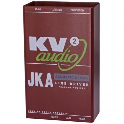 KV2 Audio JKA Aktywny DiBox dedykowany do instrumentów akustycznych z wzmacniaczem linii.