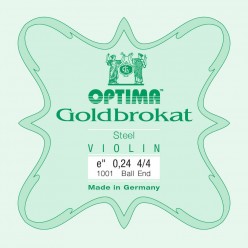 Optima 7163032 Struny do skrzypiec Lenzner Goldbrokat