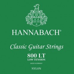 Hannabach 7164791 Struny do gitary klasycznej Serie 800 Low tension Posrebrzany
