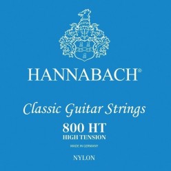 Hannabach 7164810 Struny do gitary klasycznej Serie 800 High tension Posrebrzany