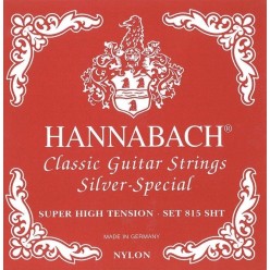 Hannabach 7164868 Struny do gitary klasycznej Serie 815 Super High Tension Silver Special