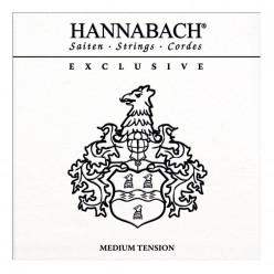 Hannabach 7164990 Struny do gitary klasycznej Exclusive Serie Medium Tension