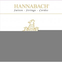 Hannabach 7165032 Struny do gitary klasycznej Serie 1869 Carbon/Gold MHT
