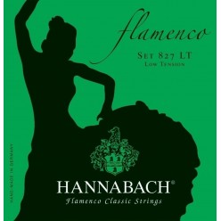 Hannabach 7165088 Struny do gitary klasycznej Serie 827 Low Tension Flamenco