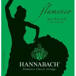 Hannabach 7165090 Struny do gitary klasycznej Serie 827 Low Tension Flamenco