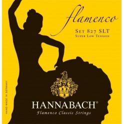Hannabach 7165121 Struny do gitary klasycznej Serie 827 Super Low Tension Flamenco