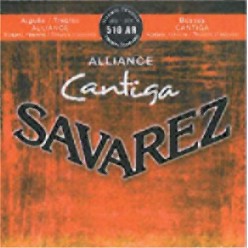 Savarez 7165347 Struny do gitary klasycznej Cantiga 510