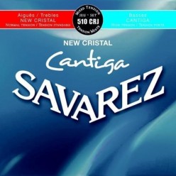 Savarez 7165356 Struny do gitary klasycznej New Cristal Cantiga